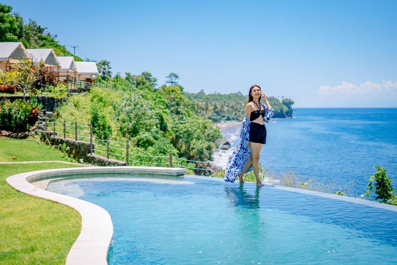 Bali Cliff Glamping Hotel Seraya Kültér fotó