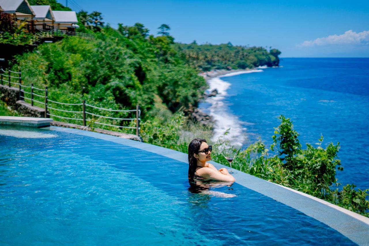 Bali Cliff Glamping Hotel Seraya Kültér fotó