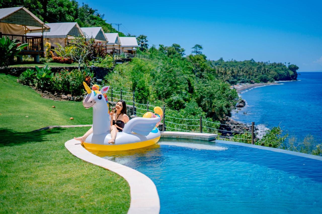 Bali Cliff Glamping Hotel Seraya Kültér fotó