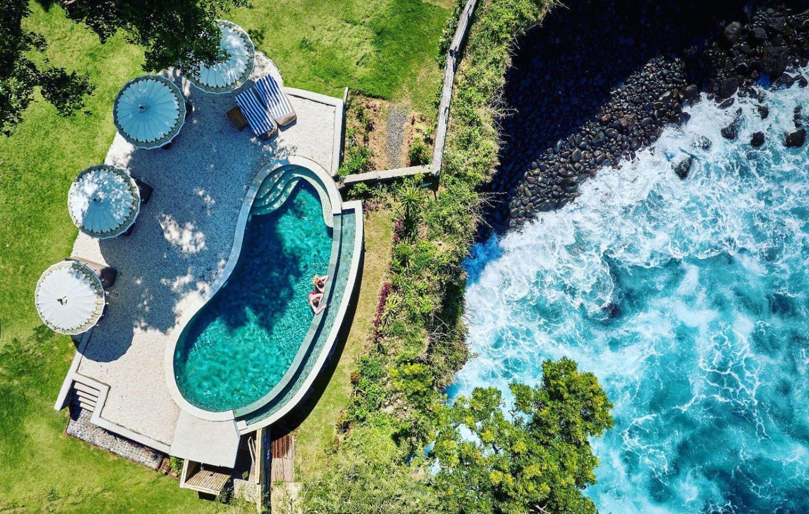 Bali Cliff Glamping Hotel Seraya Kültér fotó