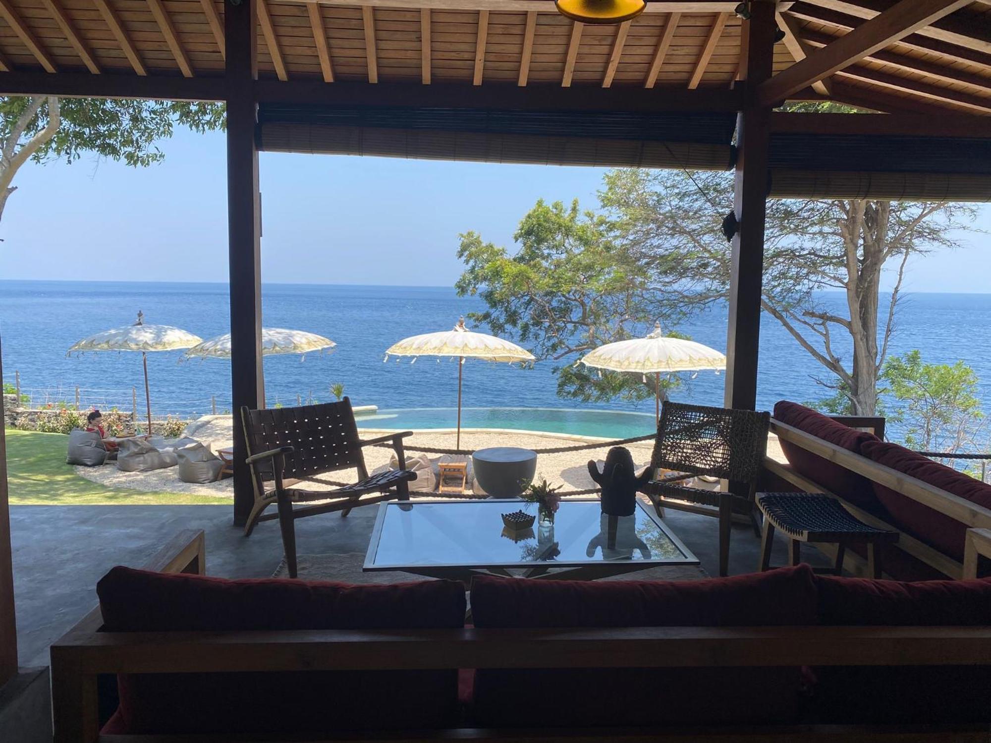 Bali Cliff Glamping Hotel Seraya Kültér fotó
